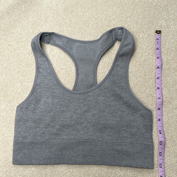 Honeydew: Gray Racerback Bra - Picture 4 of 6
